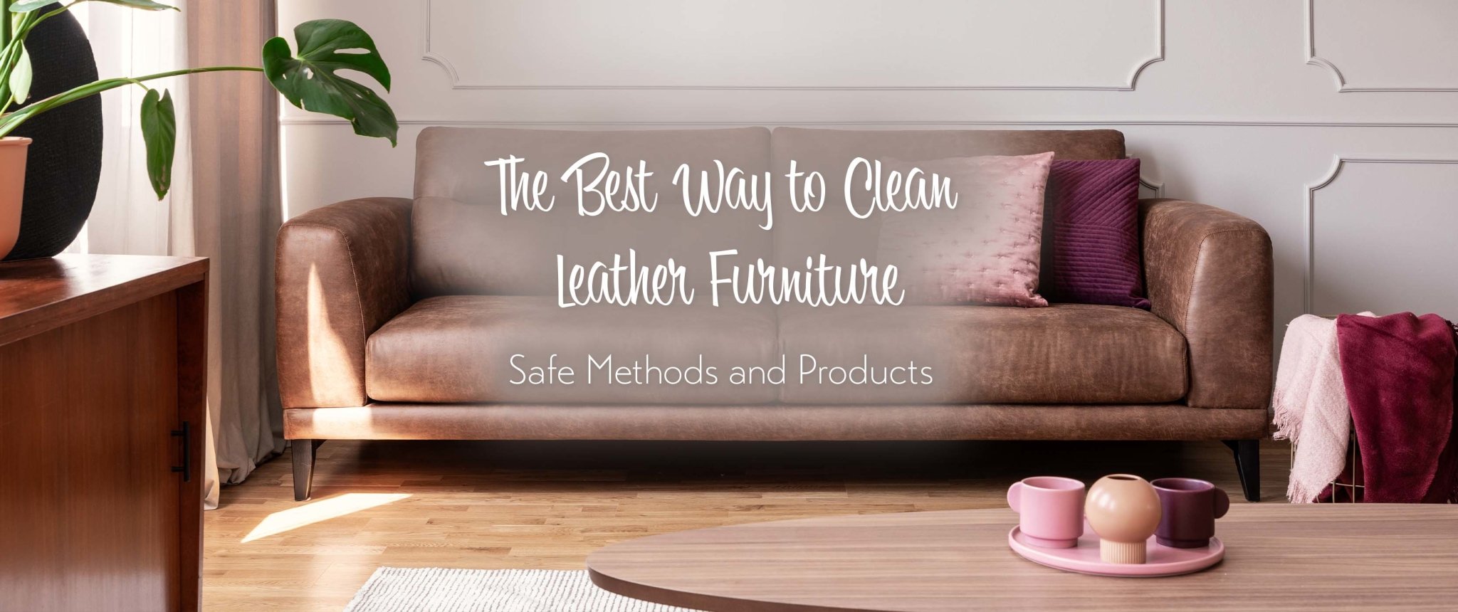 How to Clean a Leather Sofa  4 Tips to Shine Bright - Plenty