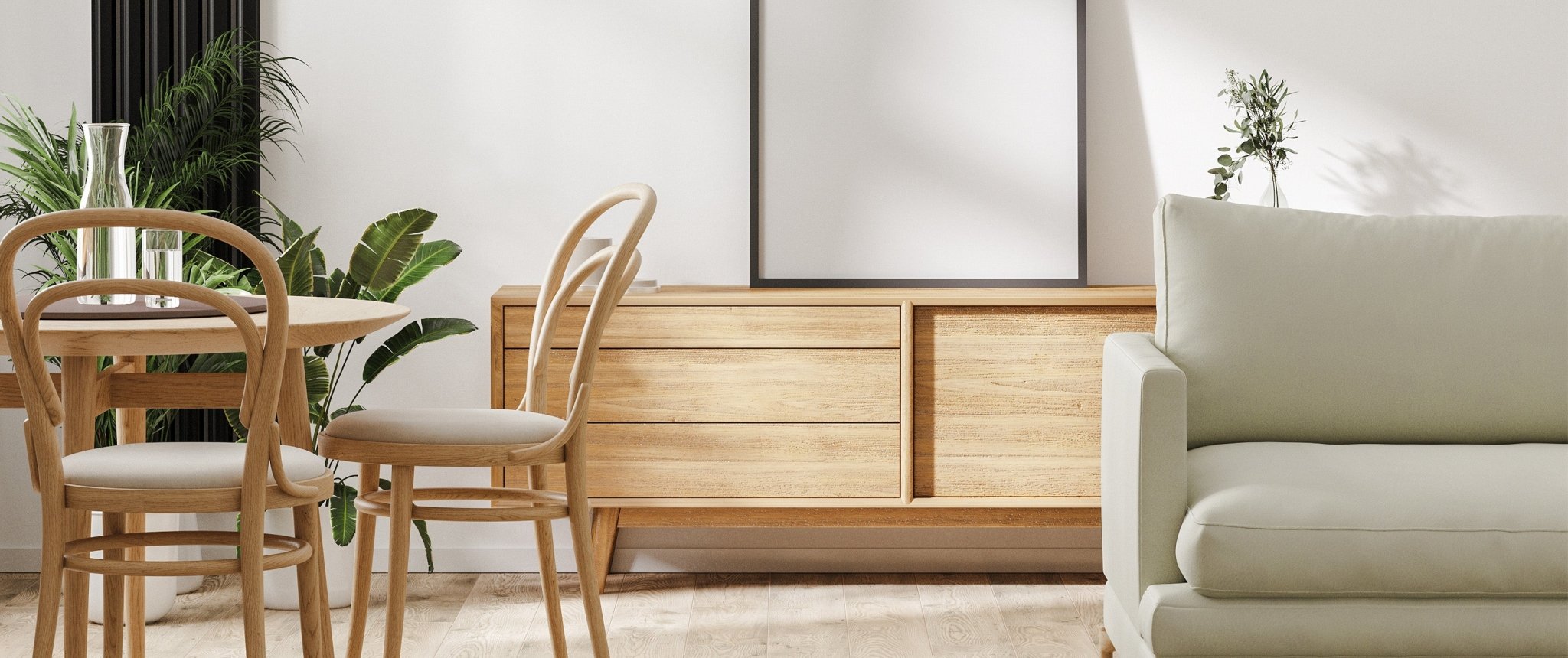 Hoe u met een beperkt price range een moderne woonkamer uit het midden van de eeuw kunt creëren – Sofa Potatoes-meubels