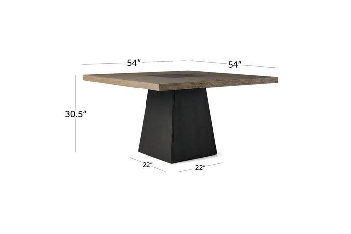 Jessica 54" Square Dining Bench Set (5 pieces) -