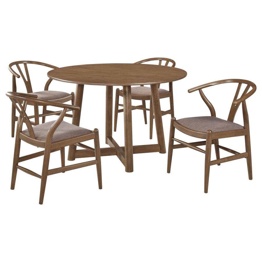 Dana 47" Round Dining Table Set -