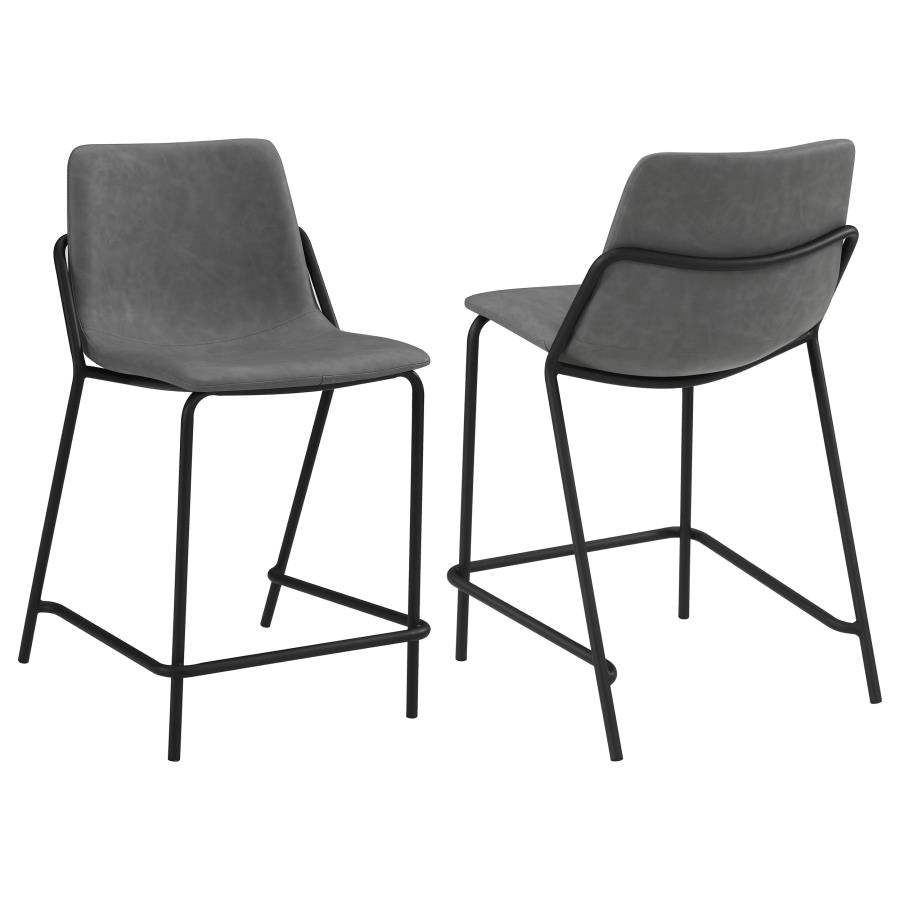 Erin Grey Counter Stools (Set of 2) -