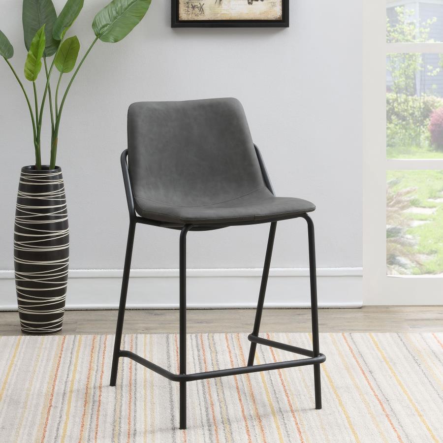 Erin Grey Counter Stools (Set of 2) -