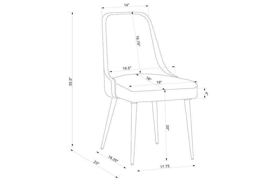 Annie Dining Chairs (Set of 2)