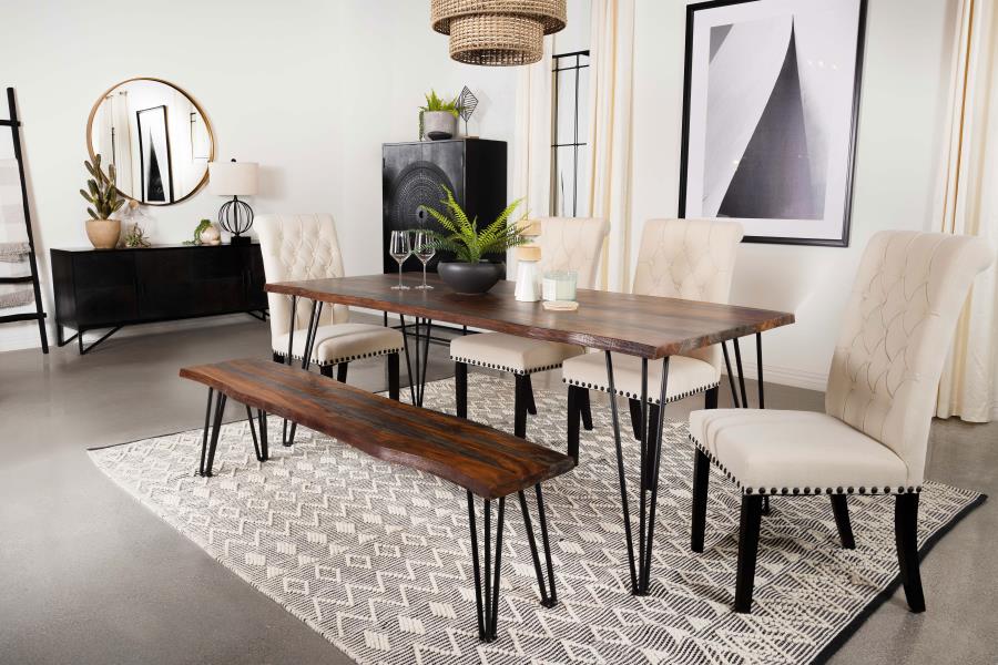 Nevada 80" Live Edge Dining Table -