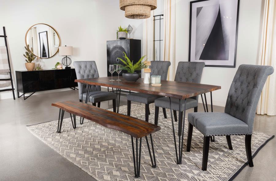 Nevada 80" Live Edge Dining Table -