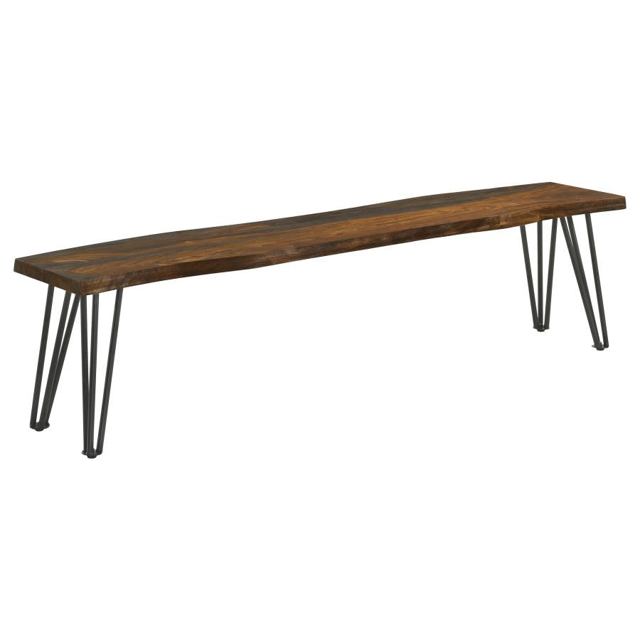 Nevada 70" Live Edge Dining Bench -