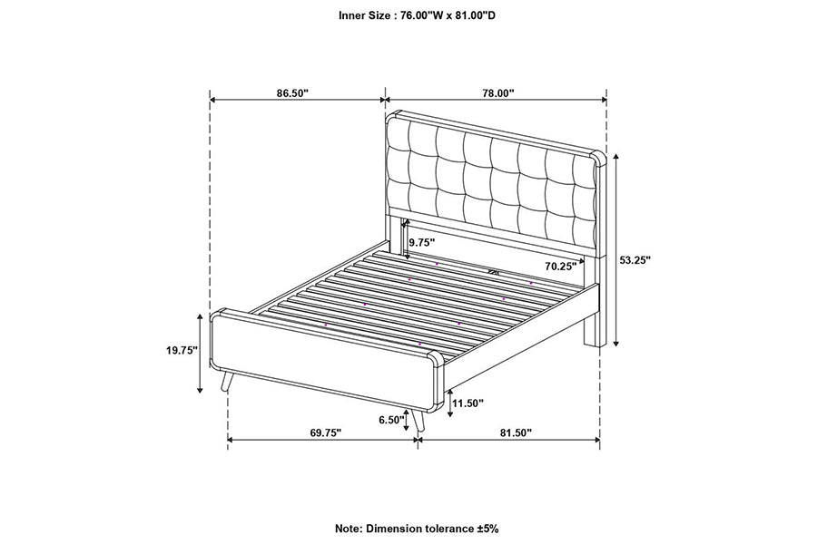 Rebel King Bed -