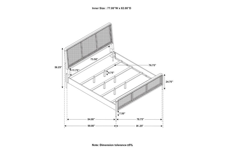 Arianna King Bed