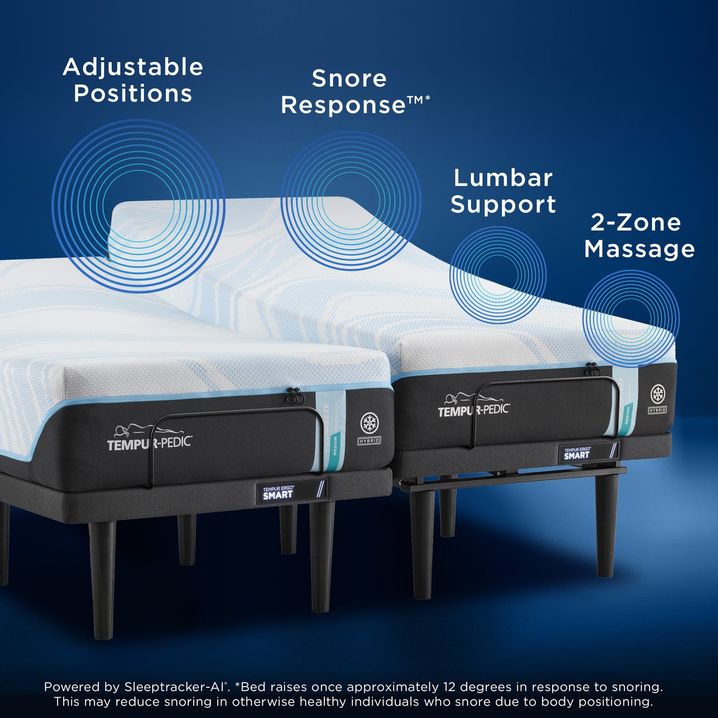 TEMPUR-Ergo® Smart Base - Split Cal King