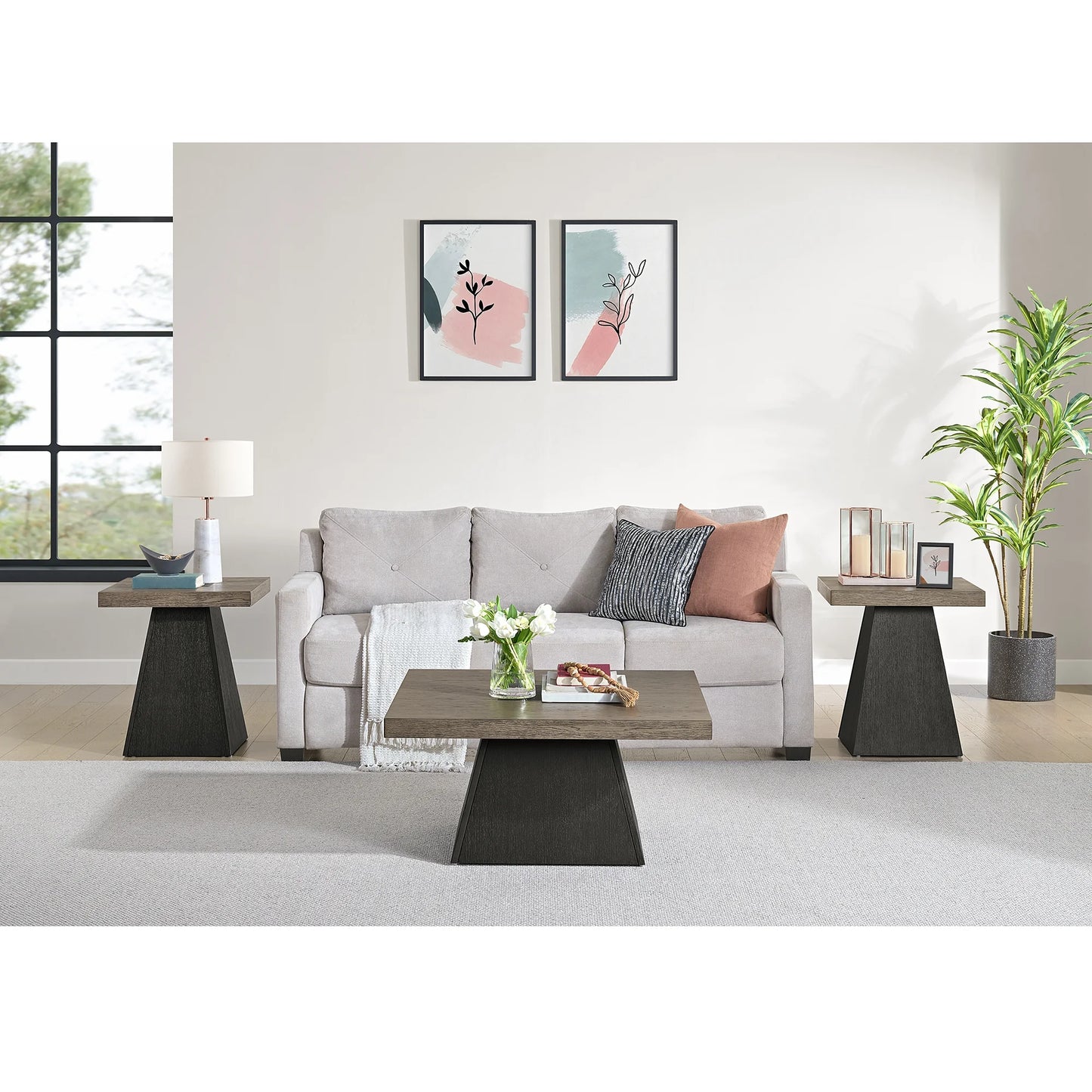 Jessica 22" Square End Table -