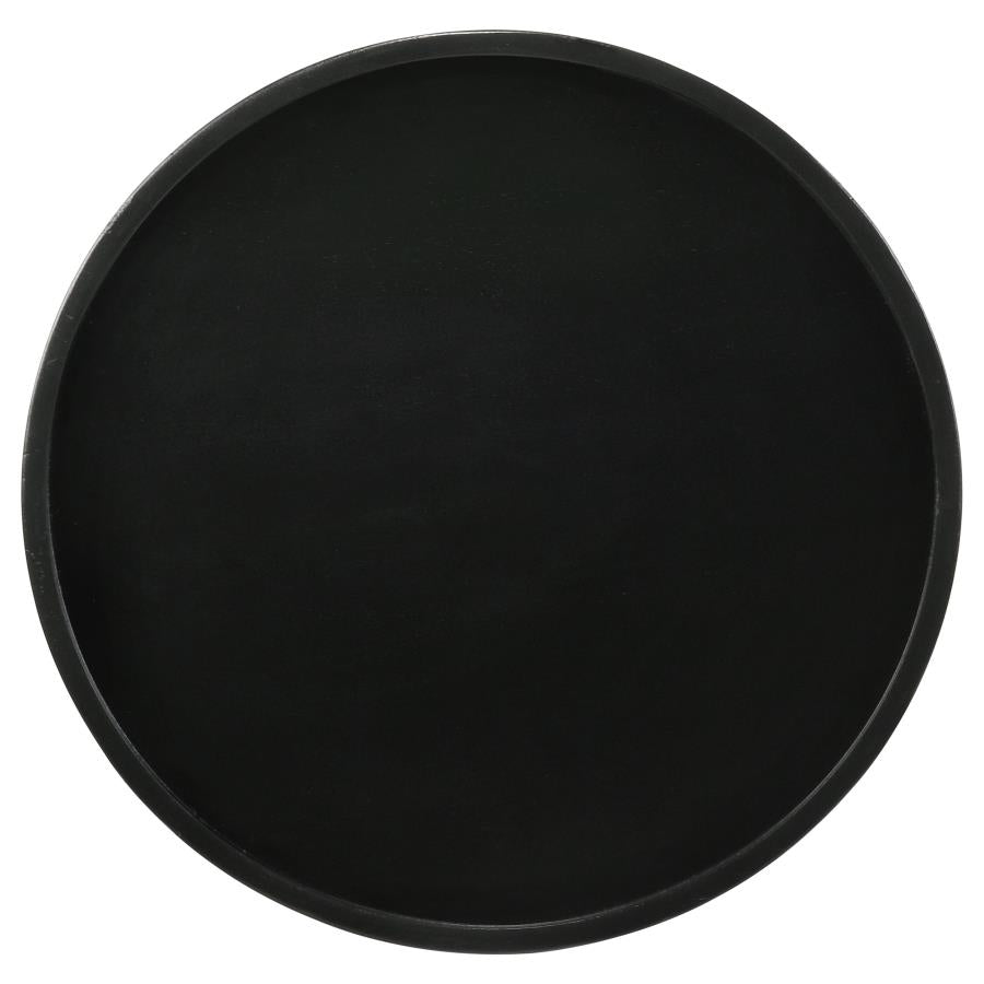 Izzy Black Accent Table -