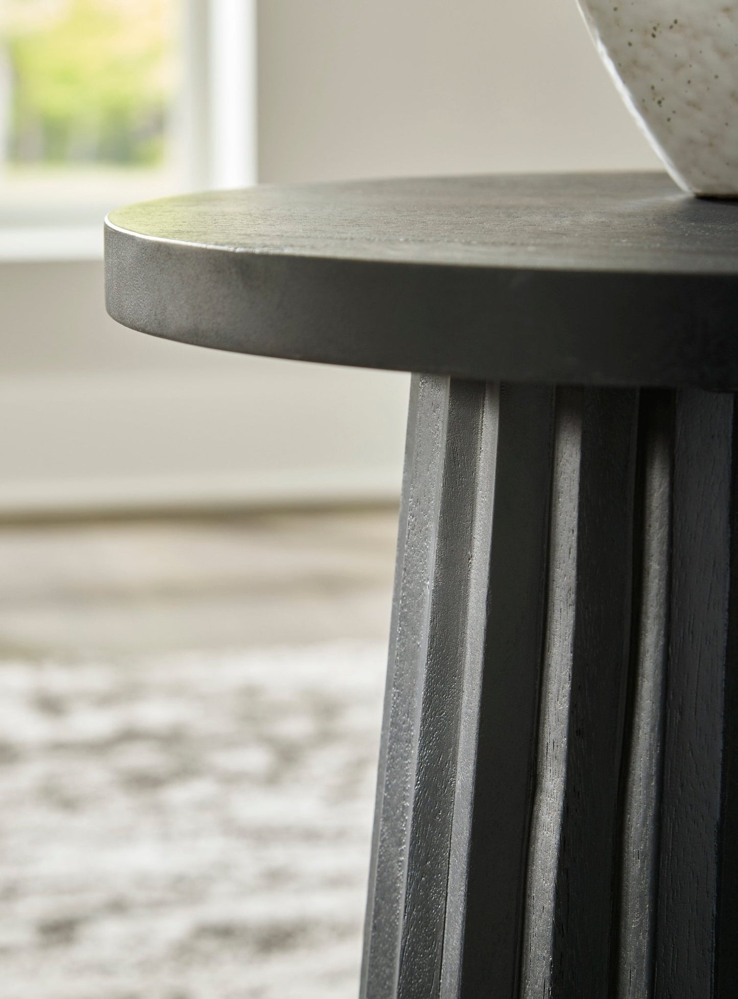 Celine Black Accent Table -