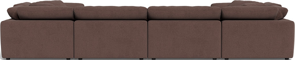 Fluffy 178" 4 Corner U Sectional - Amigo II Dusk