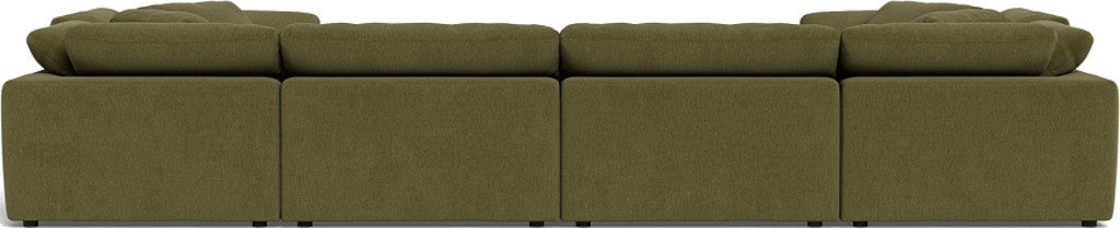 Fluffy 178" 4 Corner U Sectional - Amigo II Garden