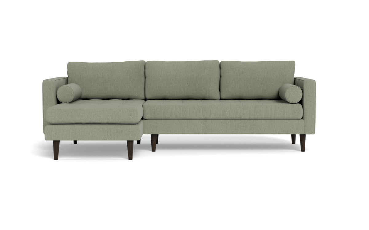 Ladybird 102" Left Chaise Sectional - Amigo II Sage