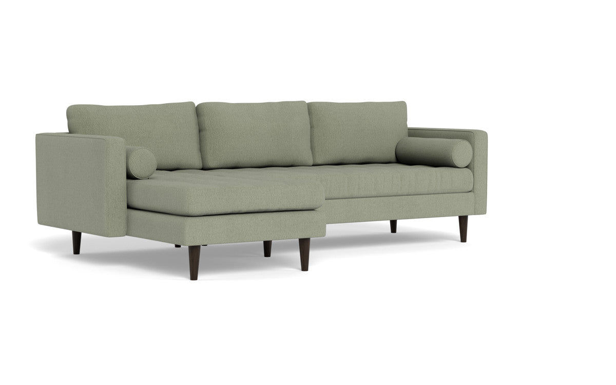 Ladybird 102" Left Chaise Sectional - Amigo II Sage