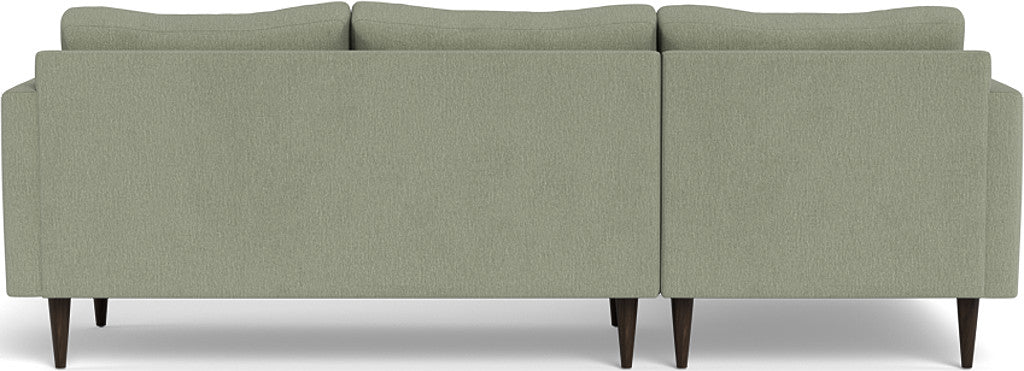 Wallace 98" Untufted Left Chaise Sectional - Amigo II Sage