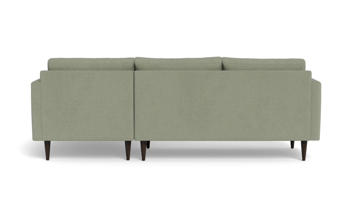 Wallace 98" Untufted Right Chaise Sectional - Amigo II Sage