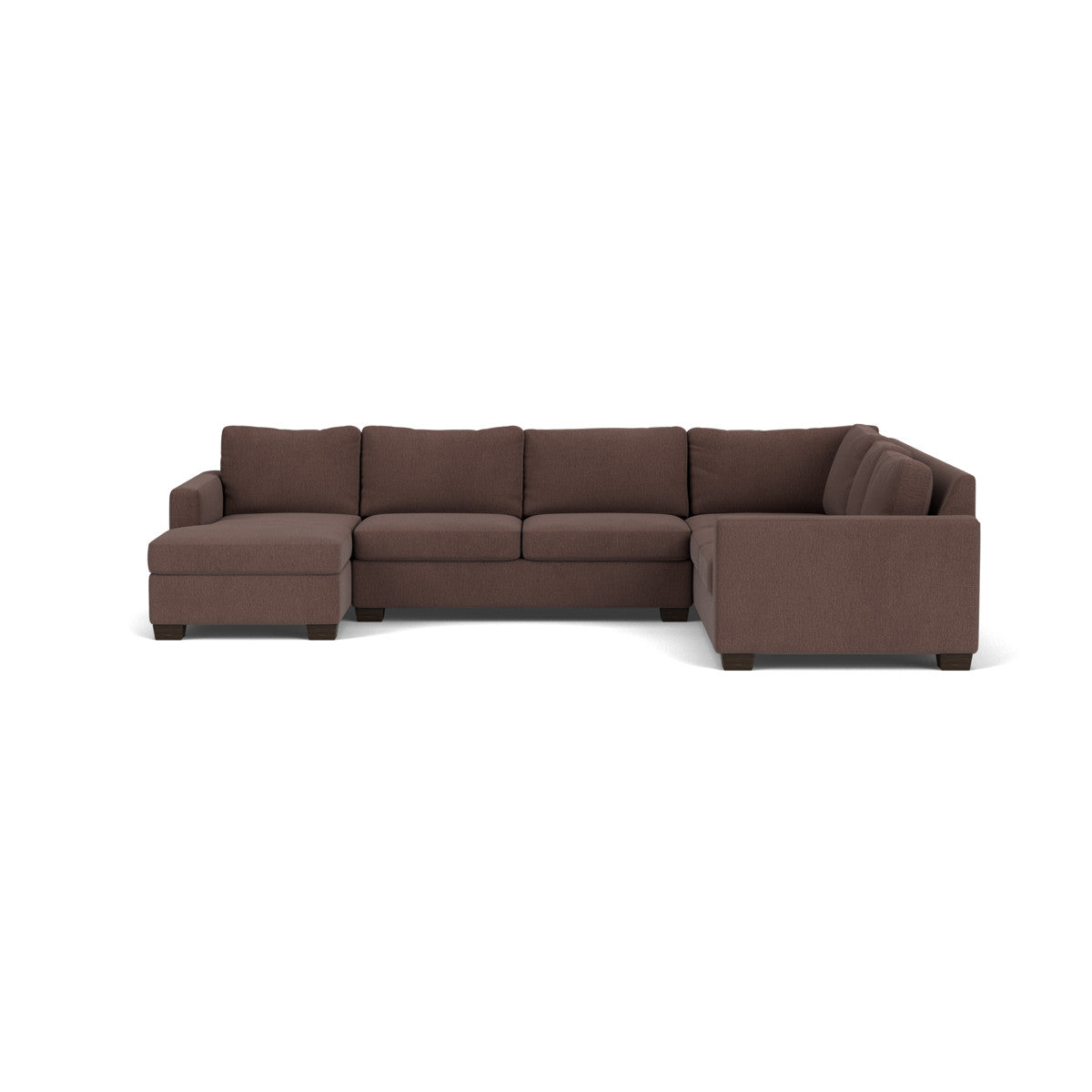 Track 141" Corner Sectionals W. Full Sleeper & Left Chaise - Amigo II Dusk