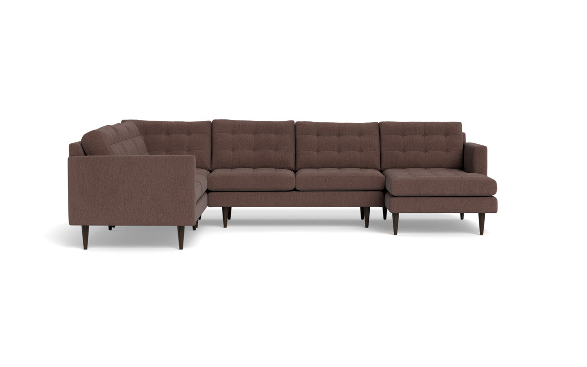 Wallace 130" Corner Sectionals w. Right Chaise - Amigo II Dusk