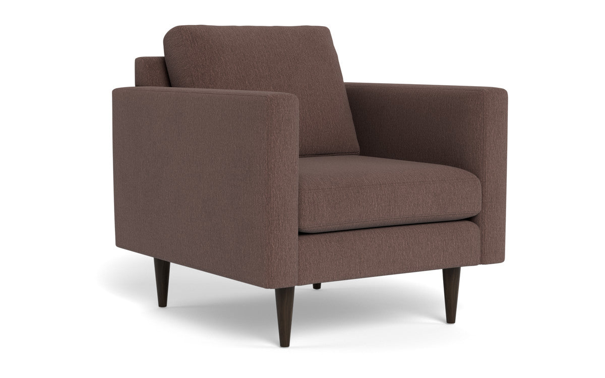 Wallace 34" Untufted Arm Chair - Amigo II Dusk