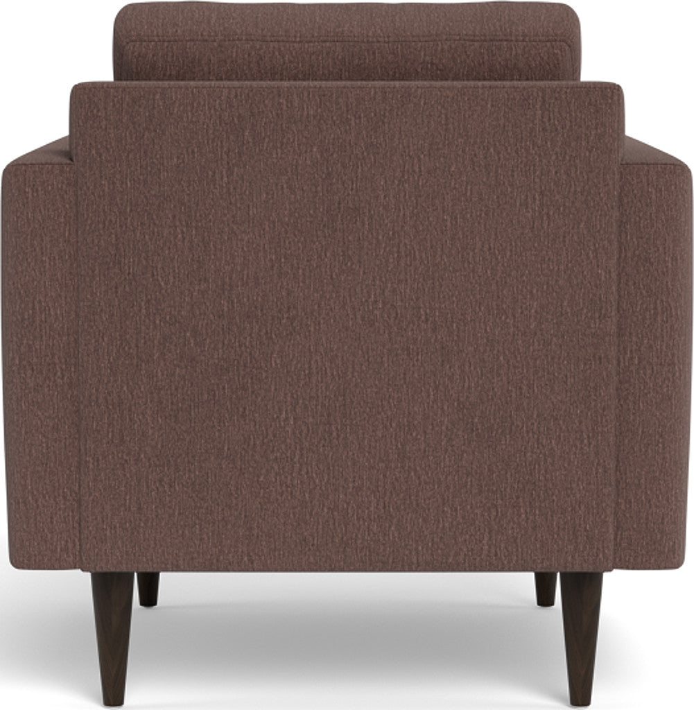 Wallace 34" Untufted Arm Chair - Amigo II Dusk