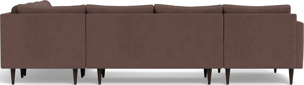 Wallace 130" Untufted Corner Sectionals w. Left Chaise -