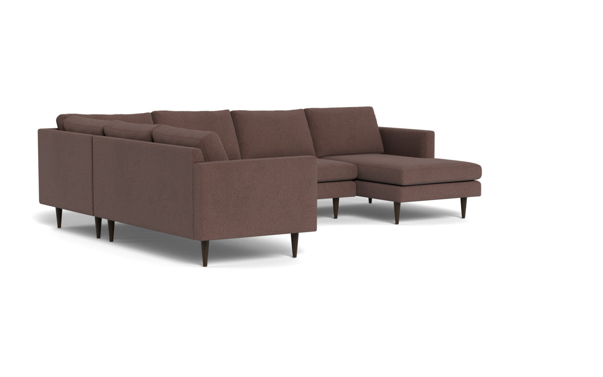 Wallace 130" Untufted Corner Sectionals w. Right Chaise -