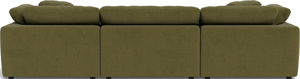 Fluffy 133.5" 3pc Sofa - Amigo II Garden