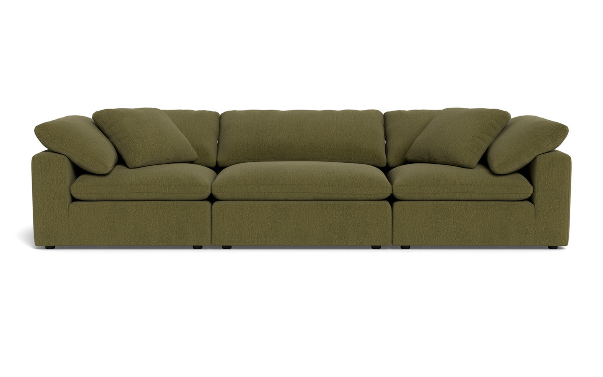 Fluffy 133.5" 3pc Sofa - Amigo II Garden