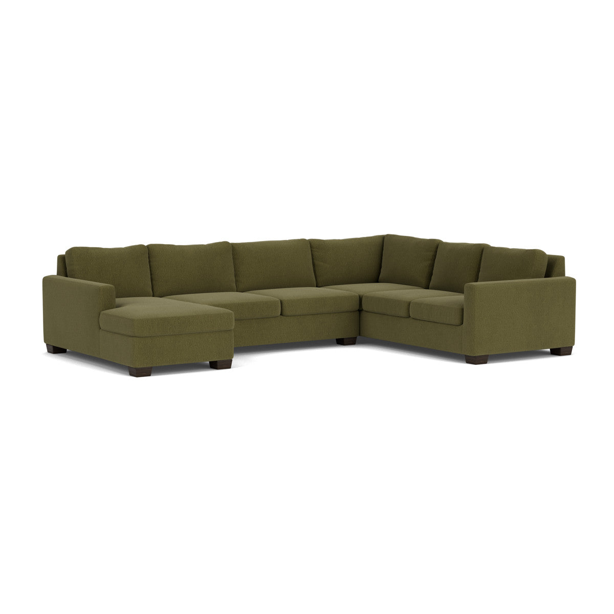 Track 141" Corner Sectionals W. Full Sleeper & Left Chaise - Amigo II Garden