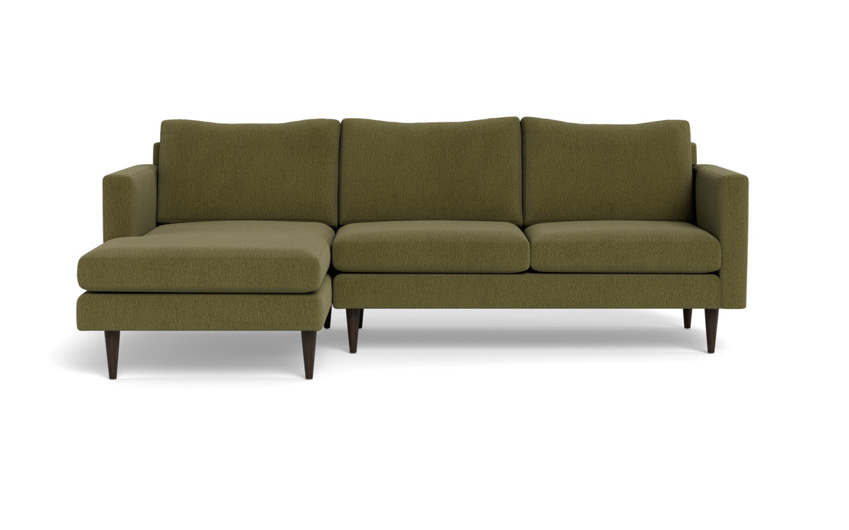 Wallace 98" Untufted Left Chaise Sectional - Amigo II Dusk
