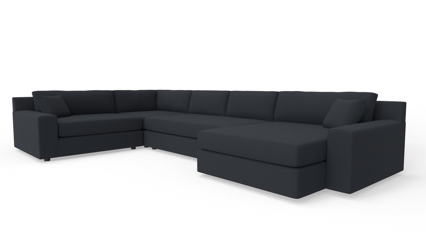 Lago Vista 182" Corner Sectional With Right Chaise