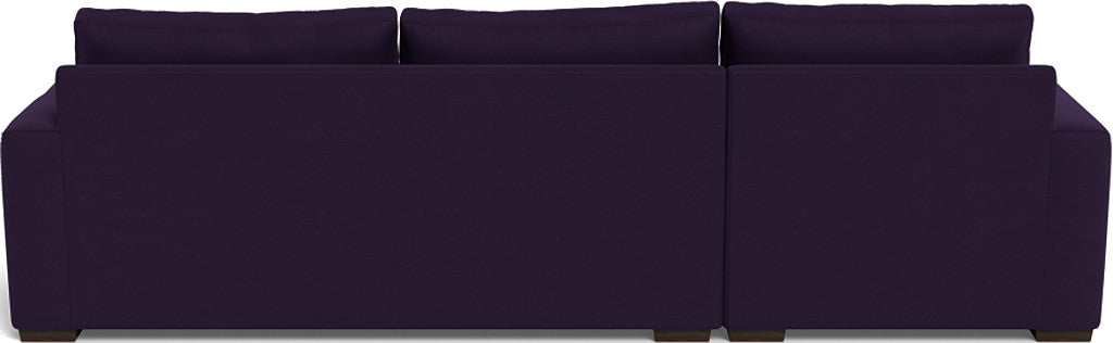 Mesa 123" Left Chaise Sectional - Superb Amethyst