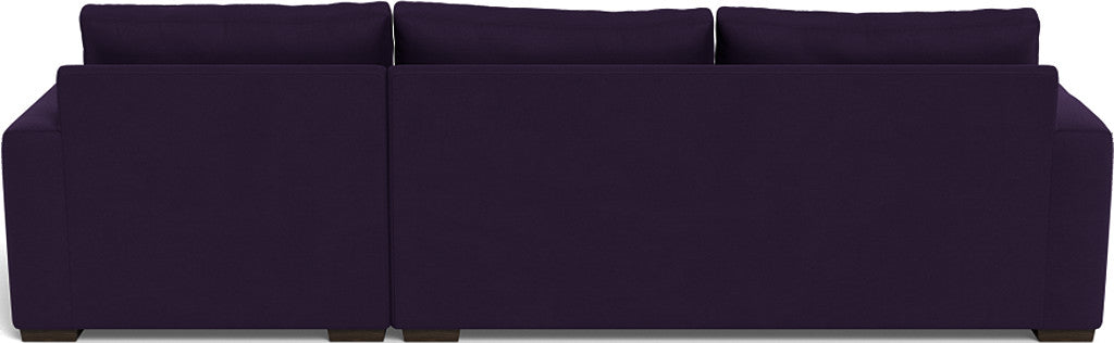 Mesa 123" Right Chaise Sectional - Superb Amethyst