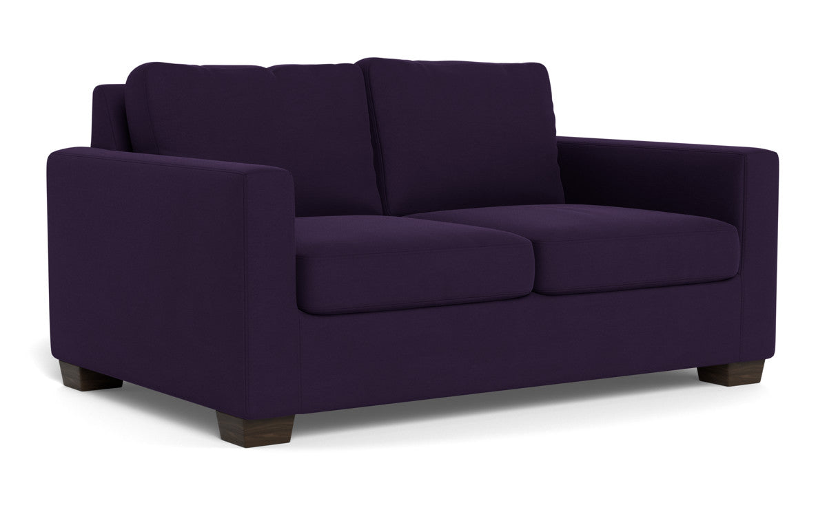 Track 62" Loveseat - Superb Amethyst