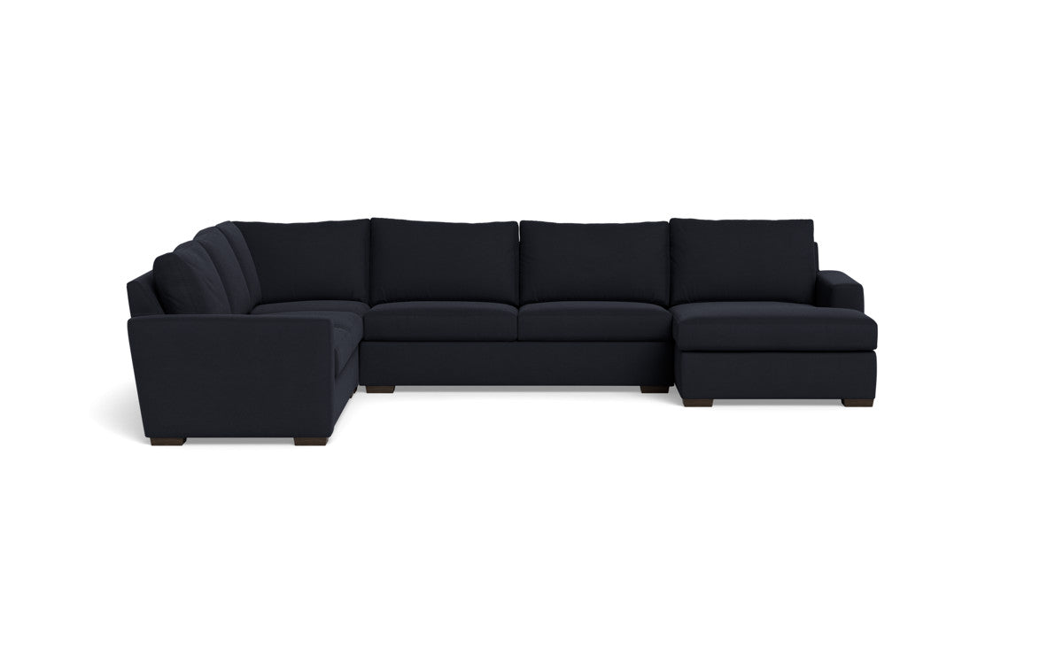 Mesa 156" Corner Sectionals w. Right Chaise - Dream Onyx