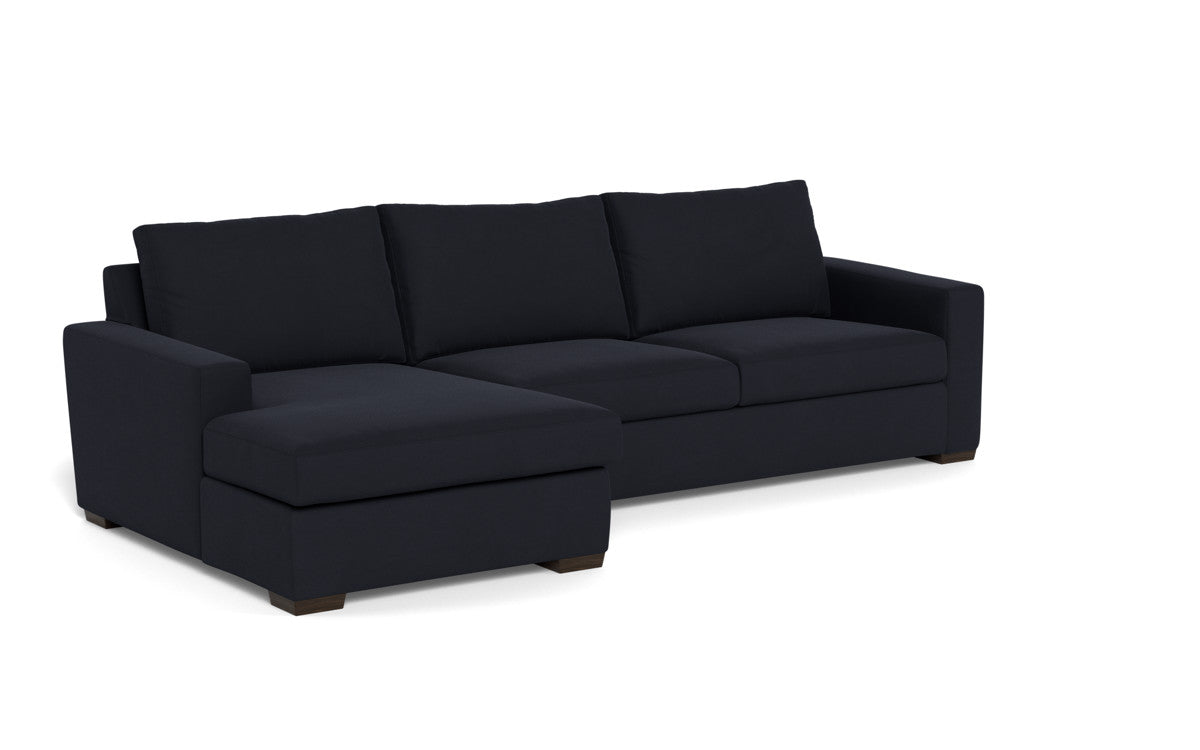 Mesa 123" Left Chaise Sectional - Dream Onyx