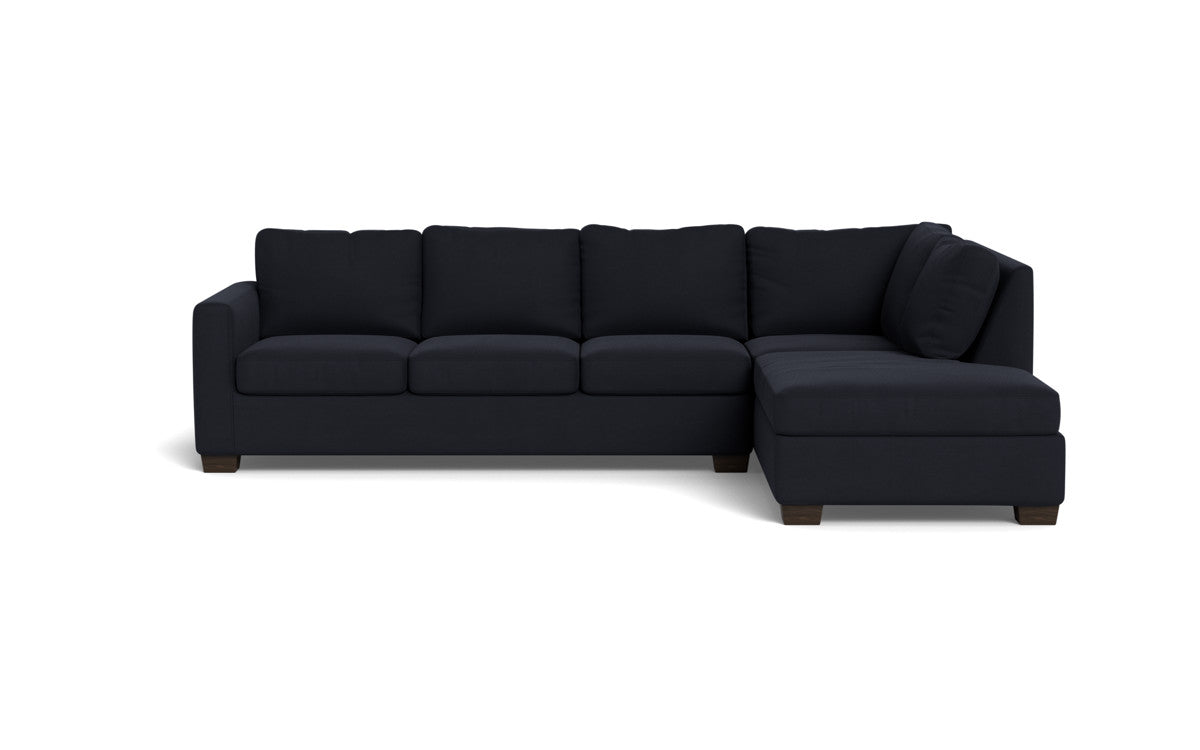 Track 121" Right Chaise Sectional - Dream Onyx