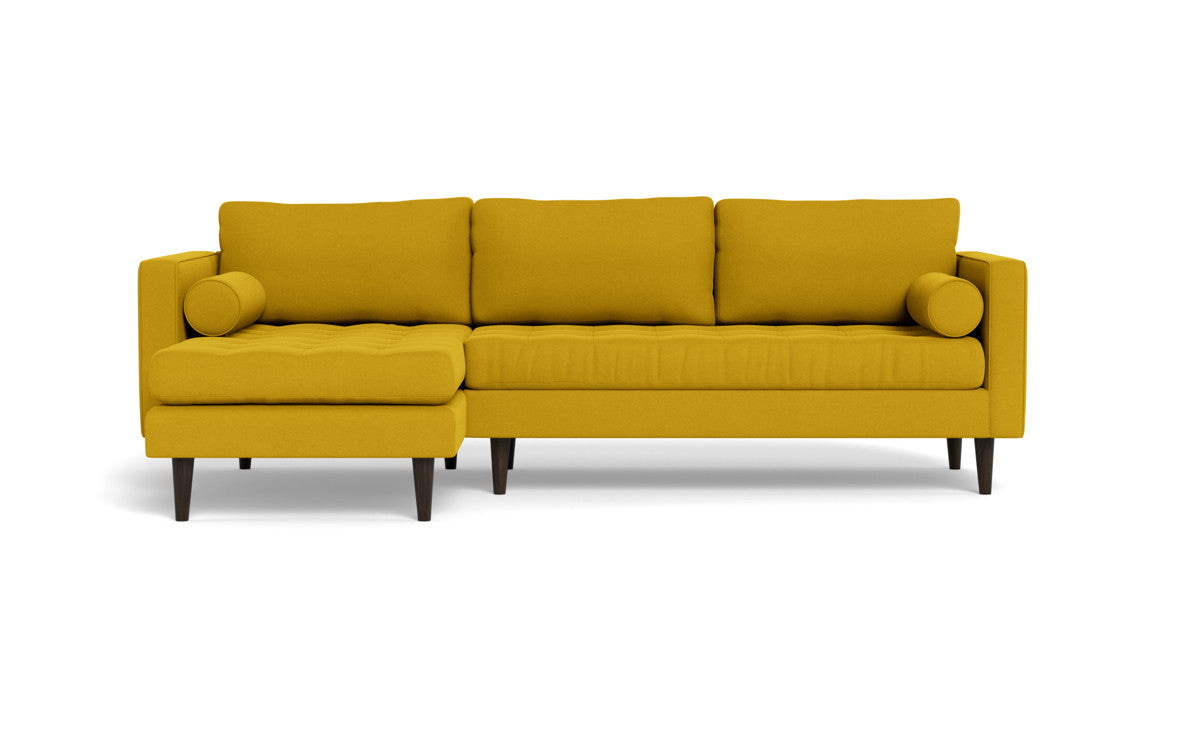 Ladybird 102" Left Chaise Sectional - Sorrento Sunflower