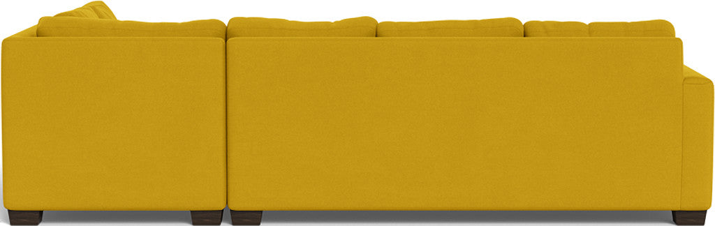 Track 121" Right Chaise Sectional - Sorrento Sunflower
