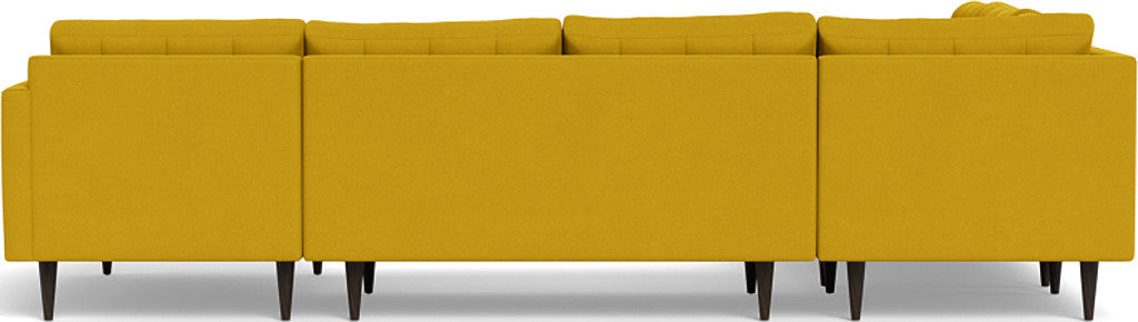 Wallace 130" Corner Sectionals w. Right Chaise - Sorrento Sunflower