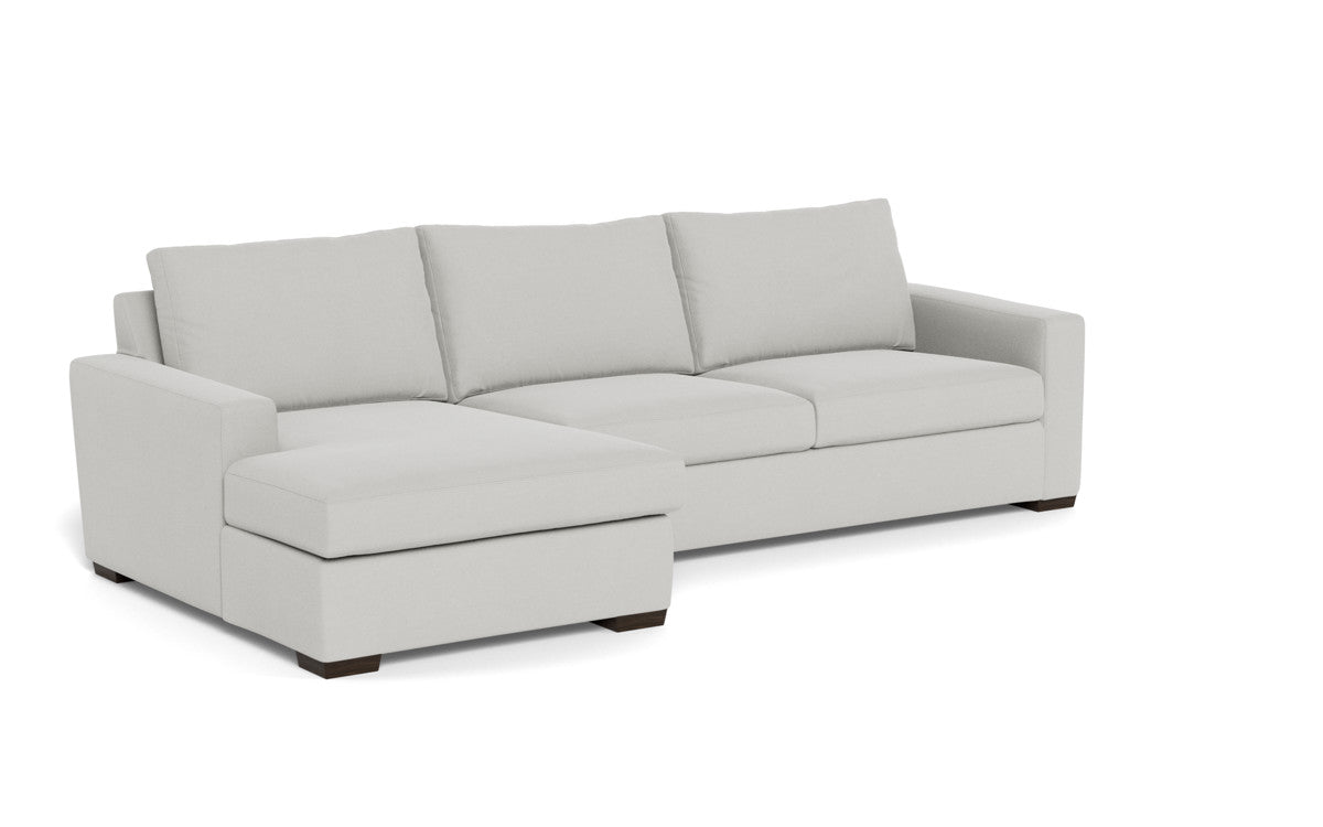 Mesa 123" Left Chaise Sectional - Dream Dove
