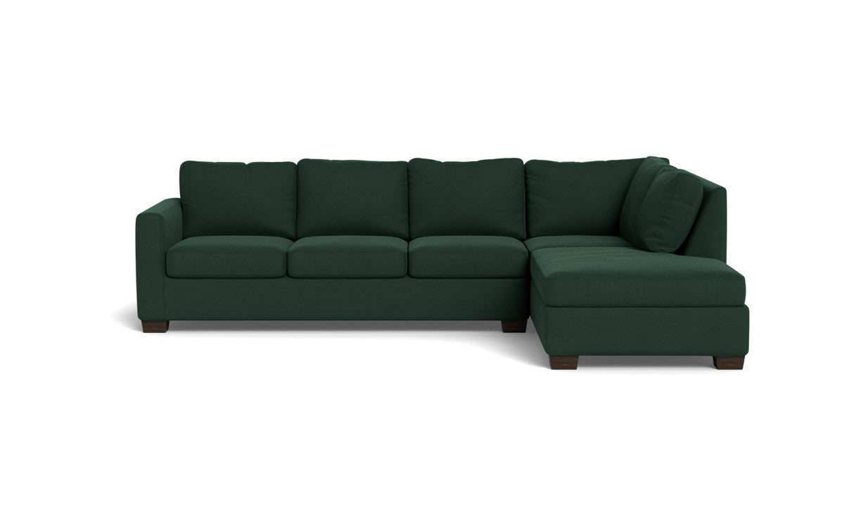 Track 121" Right Chaise Sectional - Dream Forest