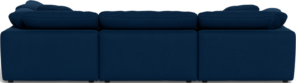 Fluffy 133.5" 4 Piece Sectional w/Otto - Dream Eclipse