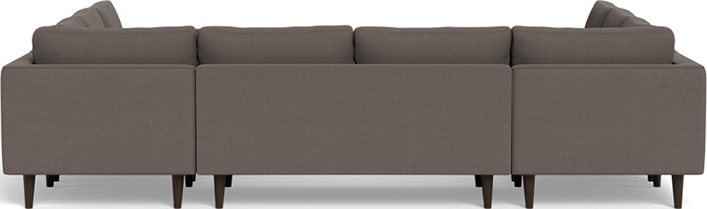 Ladybird 134" U Sectional - Toscana Otter