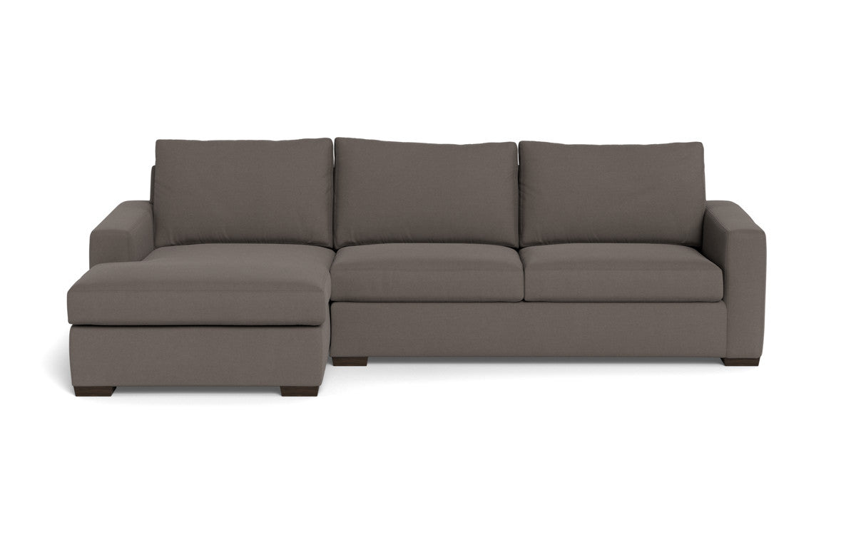 Mesa 123" Left Chaise Sectional - Toscana Otter