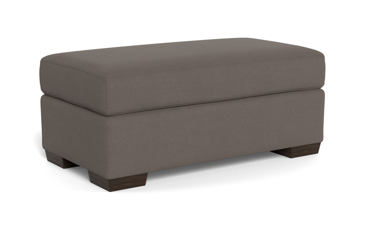 Mesa Storage Ottoman - Superb Rust