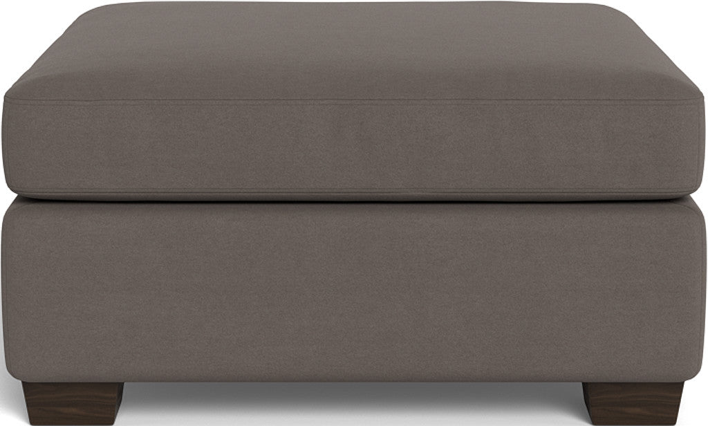 Mesa Storage Cocktail Ottoman - Superb Rust