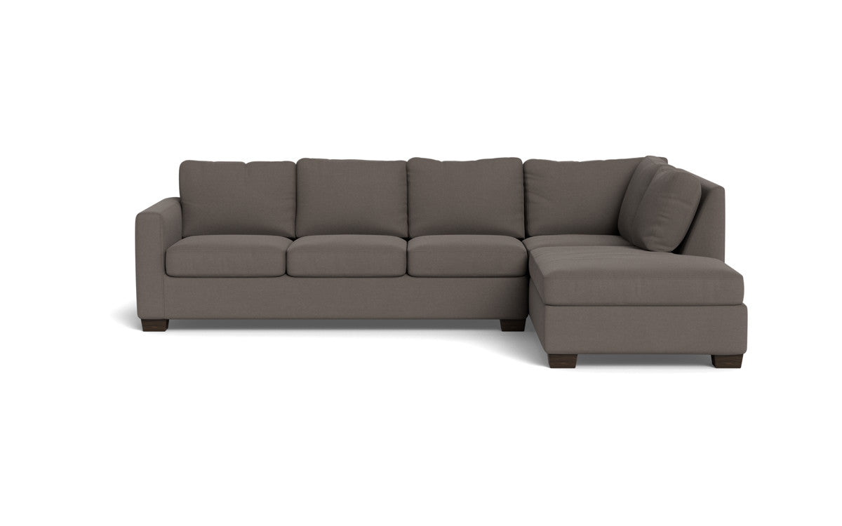 Track 121" Right Chaise Sectional - Toscana Otter